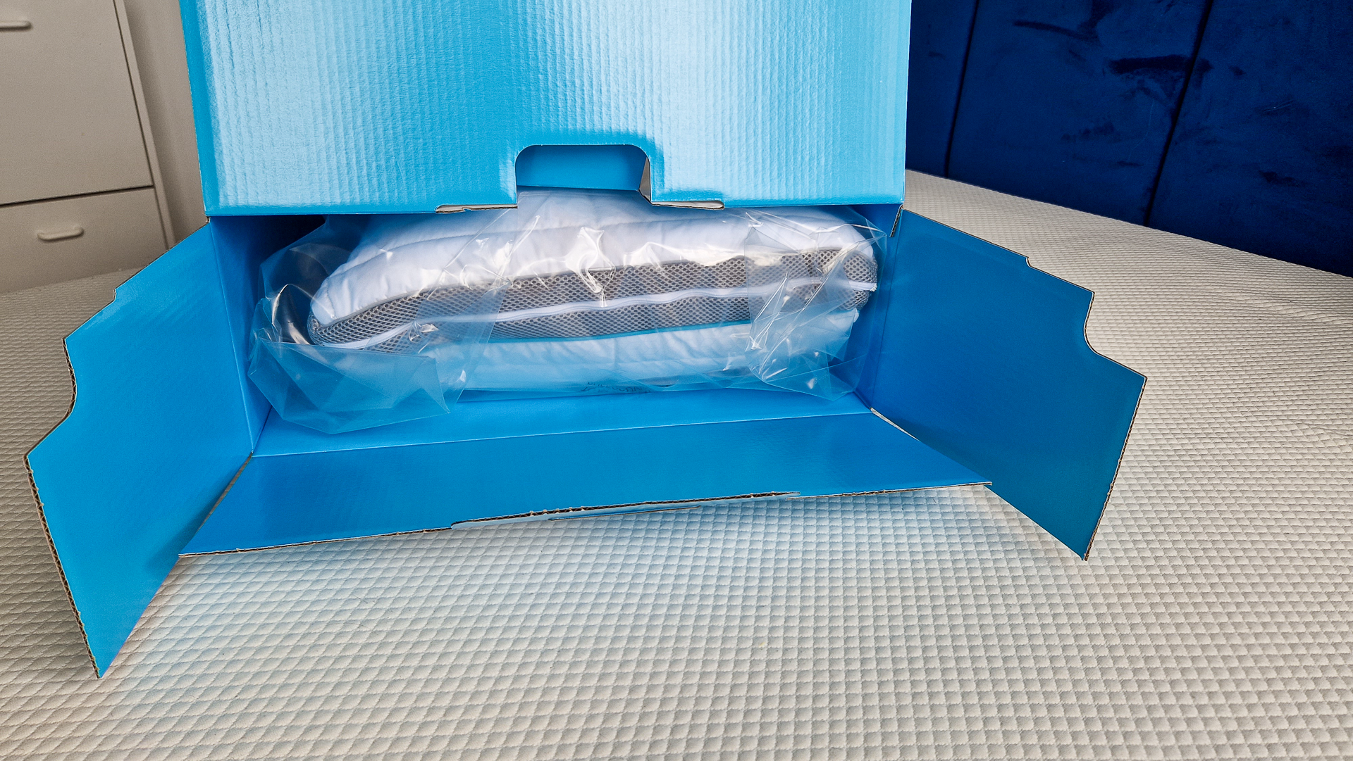 simba hybrid firm pillow box